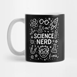 Science Nerd Atomic Lab Design - Dark Mug